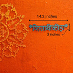 Kitaabi Keeda Wall Decor - Teal Blue - Quirksmith