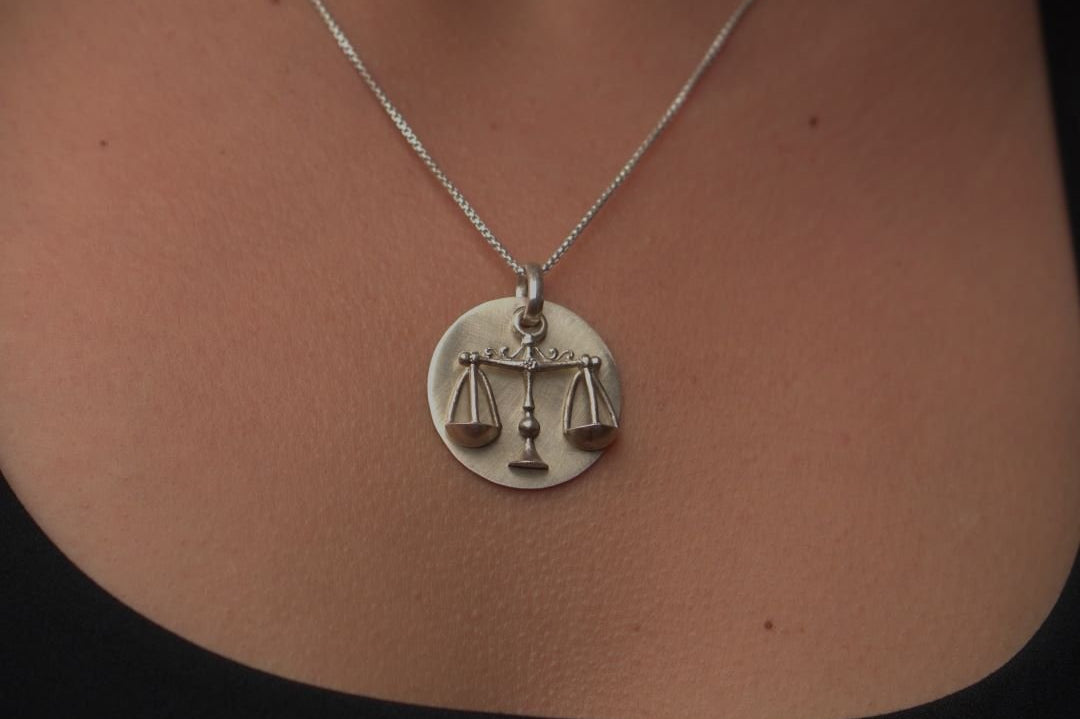 Libra Pendant - without chain - Quirksmith