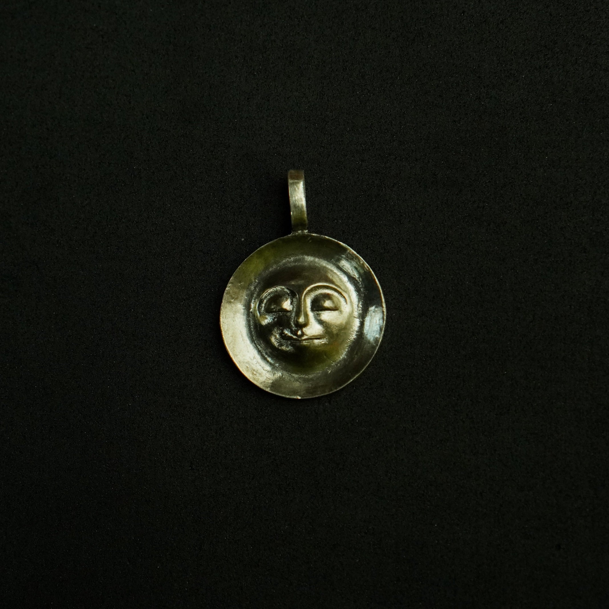 Quirksmith's Chandramukhi Pendant, handcrafted in 92.5 Silver. Perfect gifts for women, interesting gifts for girlfriends.