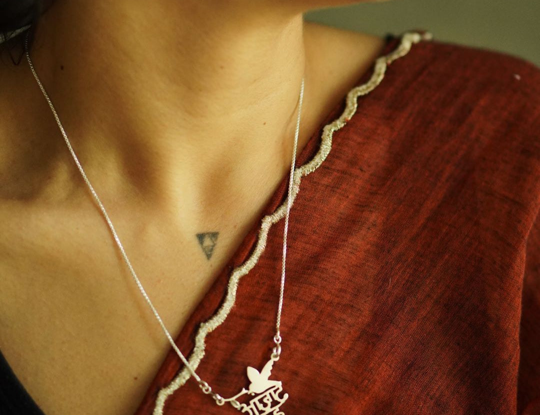 Quirksmith Azaad Rooh Pendant - Unique Shark Tank India Fashion Jewellery