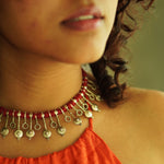 Minar Necklace by Quirksmith – Handcrafted 92.5 Silver, Unique Silver Oxidized Necklace