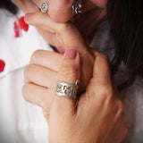 Quirksmith Aham Brahamasmi Thumb Ring - Sterling Silver seen on Shark Tank India Season 3, Handcrafted in 92.5 Silver.