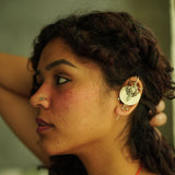 Dhwer Teeli Earcuff by Quirksmith – Unique Silver Earrings, Handcrafted in 92.5 Silver