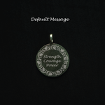 As seen on Shark Tank India, Quirksmith's Maa Durga Coin Pendant quirky jewellery brands. Handcrafted in 92.5 Silver.