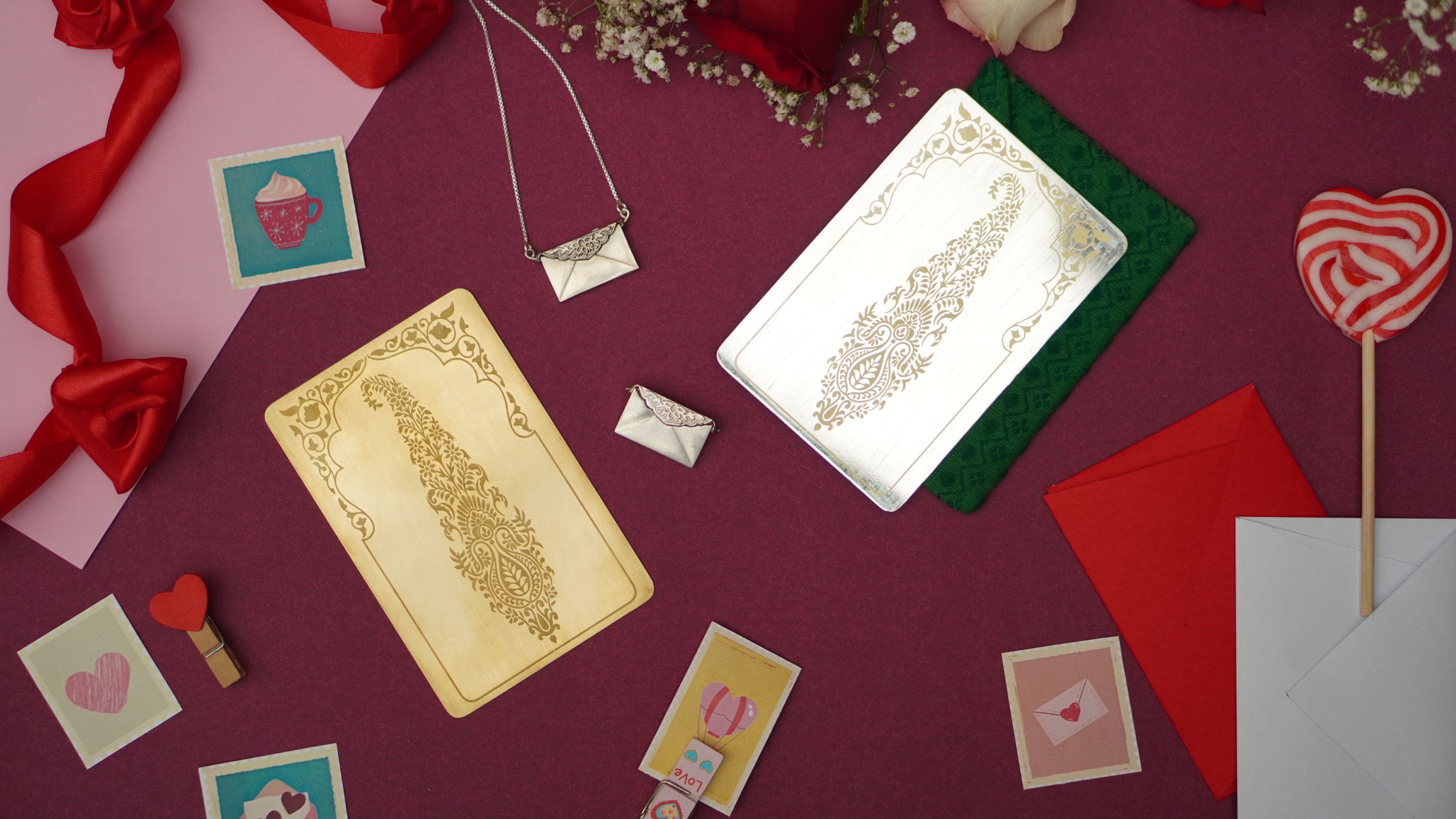 Letters of Love Collection by Quirksmith - Personalised Silver Gifts India