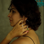 Quirksmith Pehchaan Hoops – Handcrafted in 92.5 Silver, Unique Hoop Earrings Online in India
