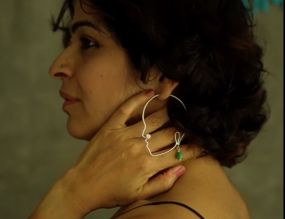 Quirksmith Pehchaan Hoops – Handcrafted in 92.5 Silver, Unique Hoop Earrings Online in India