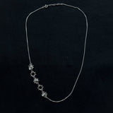 Elevate Your Style with Quirksmith Toran Long Necklace – Handcrafted Real Silver Necklace