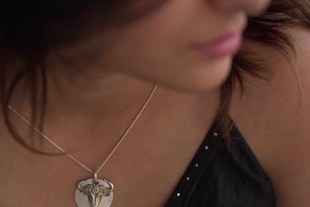 Taurus Pendant - Without chain - Quirksmith
