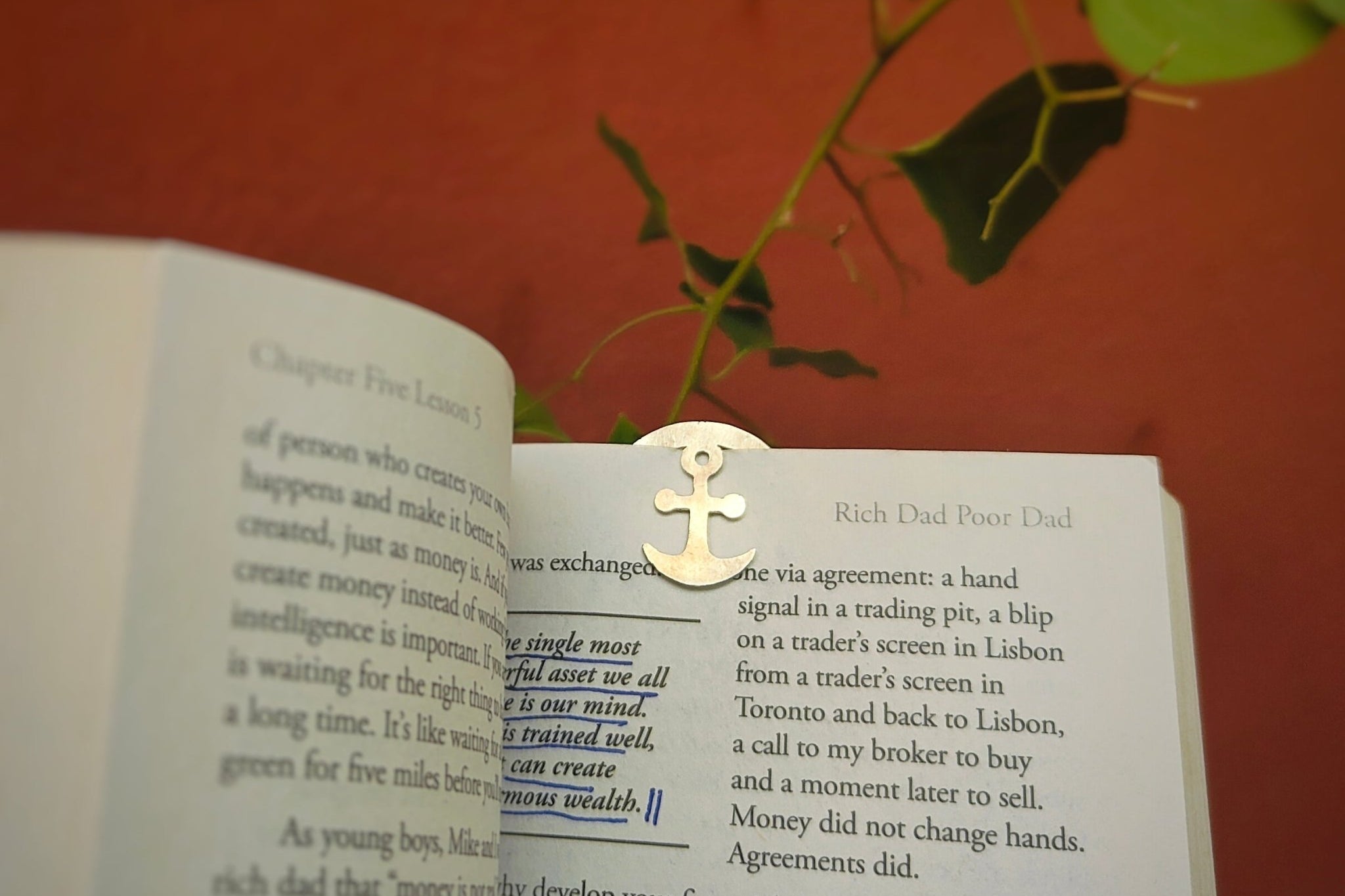 Anchor Bookmark Rakhi - Quirksmith