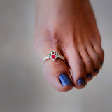 Aparajita Big Toe Ring - Single Piece - Quirksmith