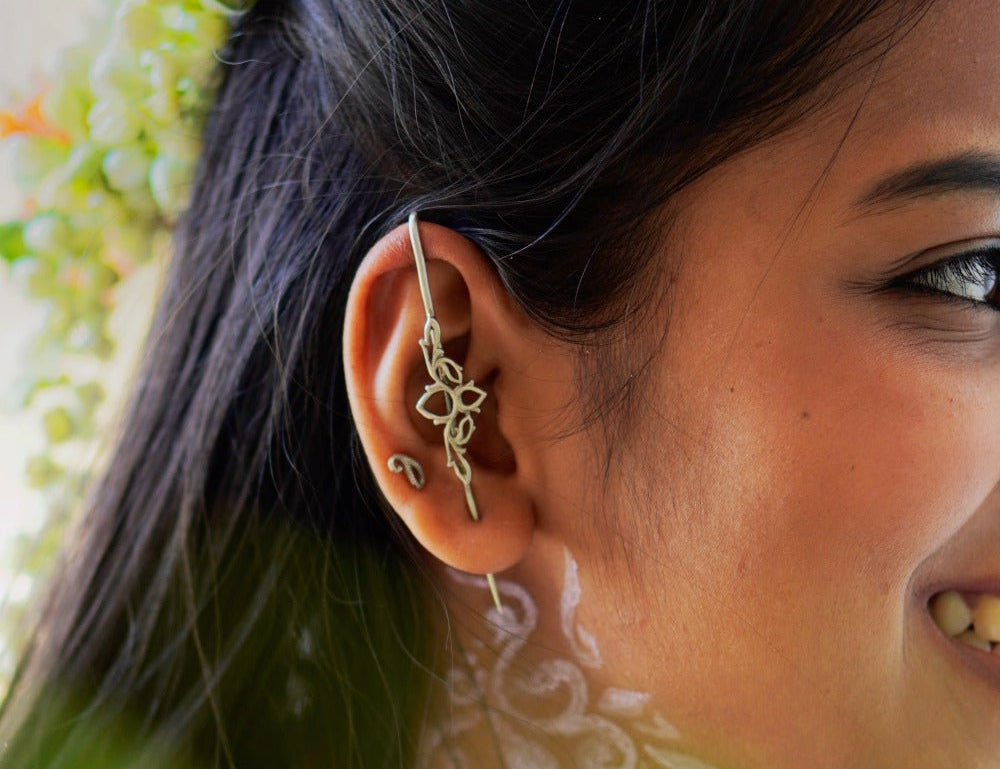 Aparajita Teeli Earcuff - Single Piece - Quirksmith