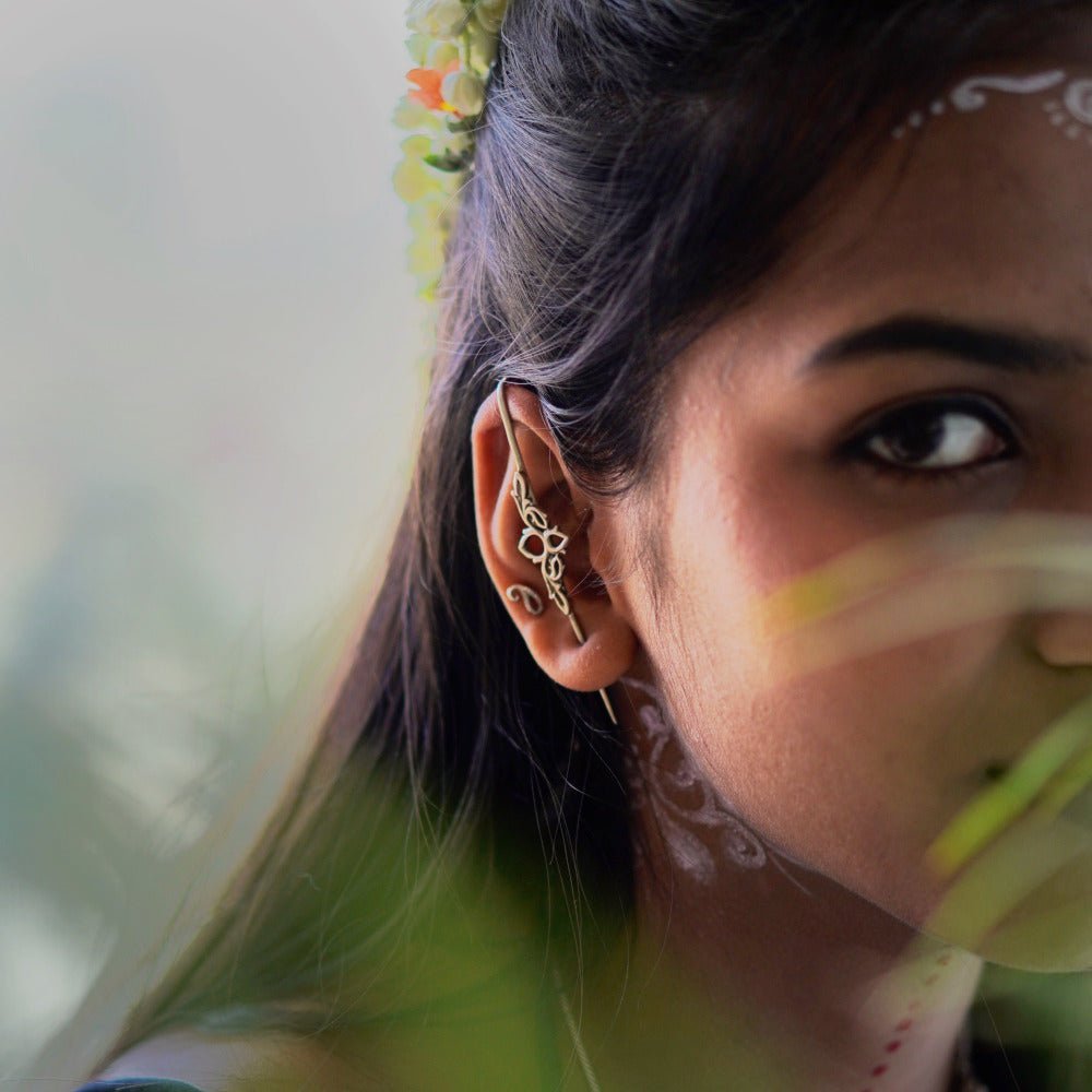 Aparajita Teeli Earcuff - Single Piece - Quirksmith