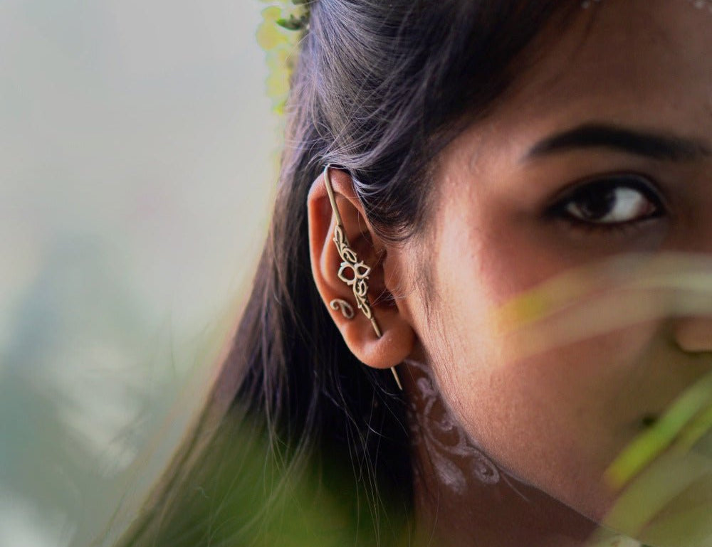 Aparajita Teeli Earcuff - Single Piece - Quirksmith