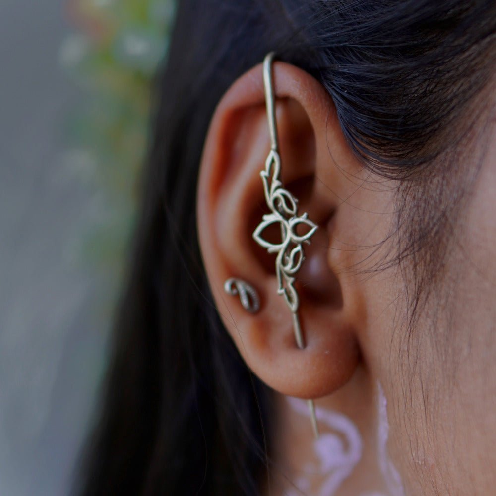 Aparajita Teeli Earcuff - Single Piece - Quirksmith