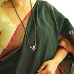 Azaad Rooh Pendant - with Classic Mangalsutra chain - 32 inch - Quirksmith