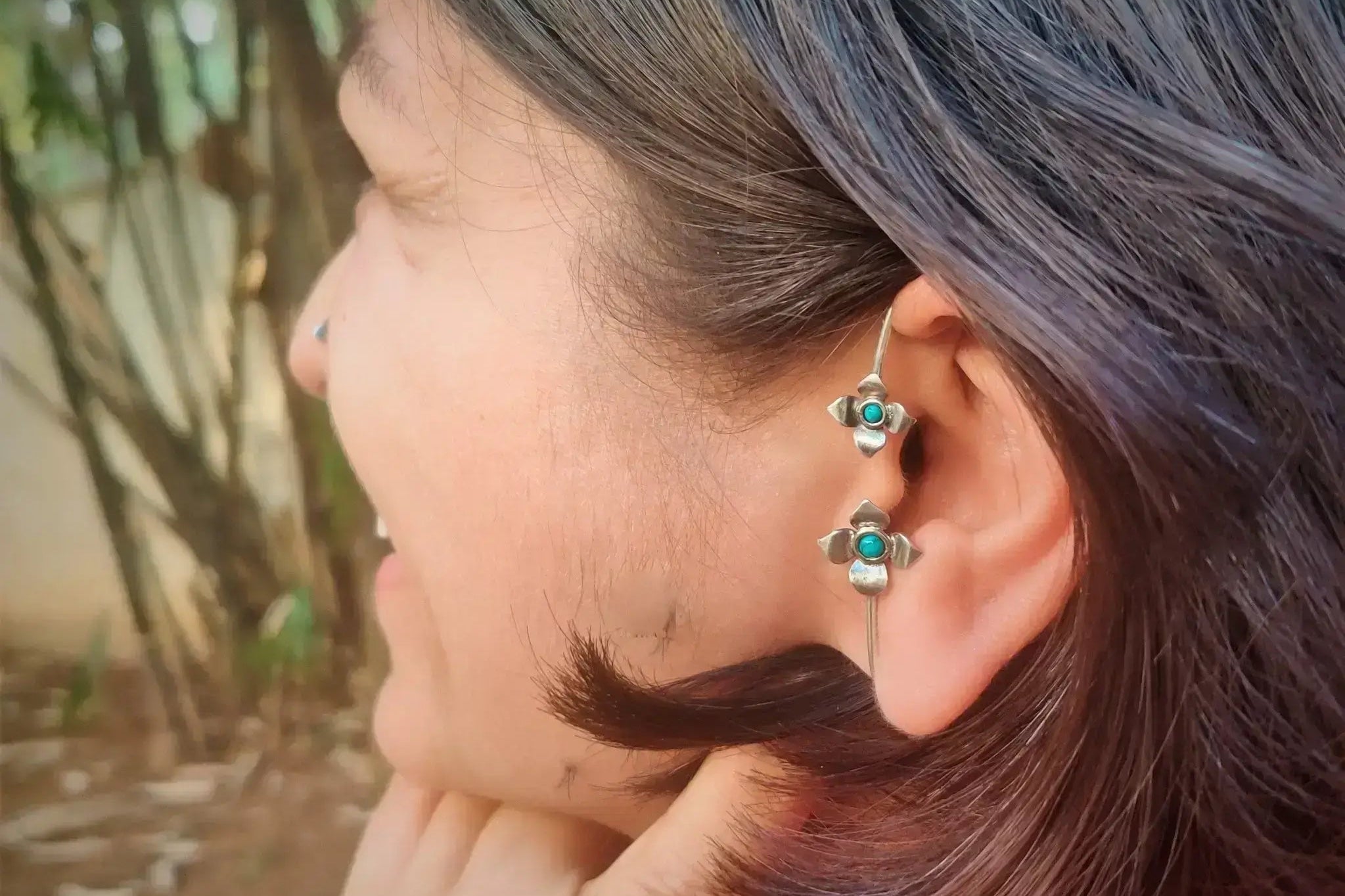 Bageecha Earcuff - Single - Left - Quirksmith