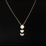 Becoming Moon phases pendant-Without Chain - Quirksmith