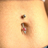 Bindu Belly Ring - Single Piece - Quirksmith