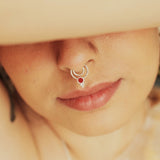 Bindu Septum Ring - Clipon - Quirksmith