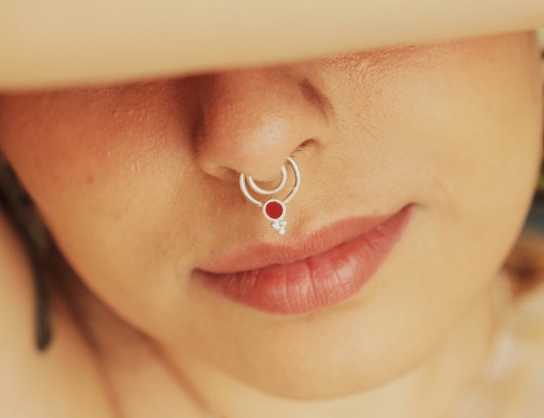 Bindu Septum Ring - Clipon - Quirksmith