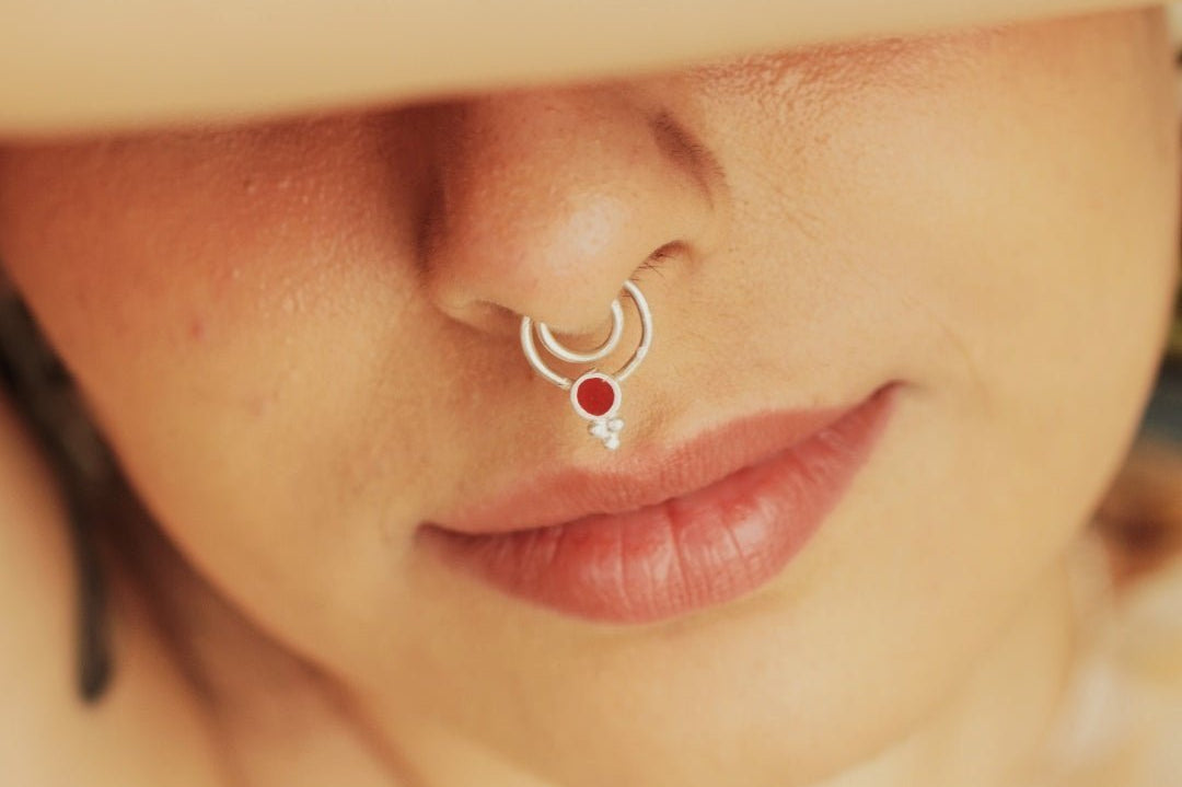 Bindu Septum Ring - Clipon - Quirksmith