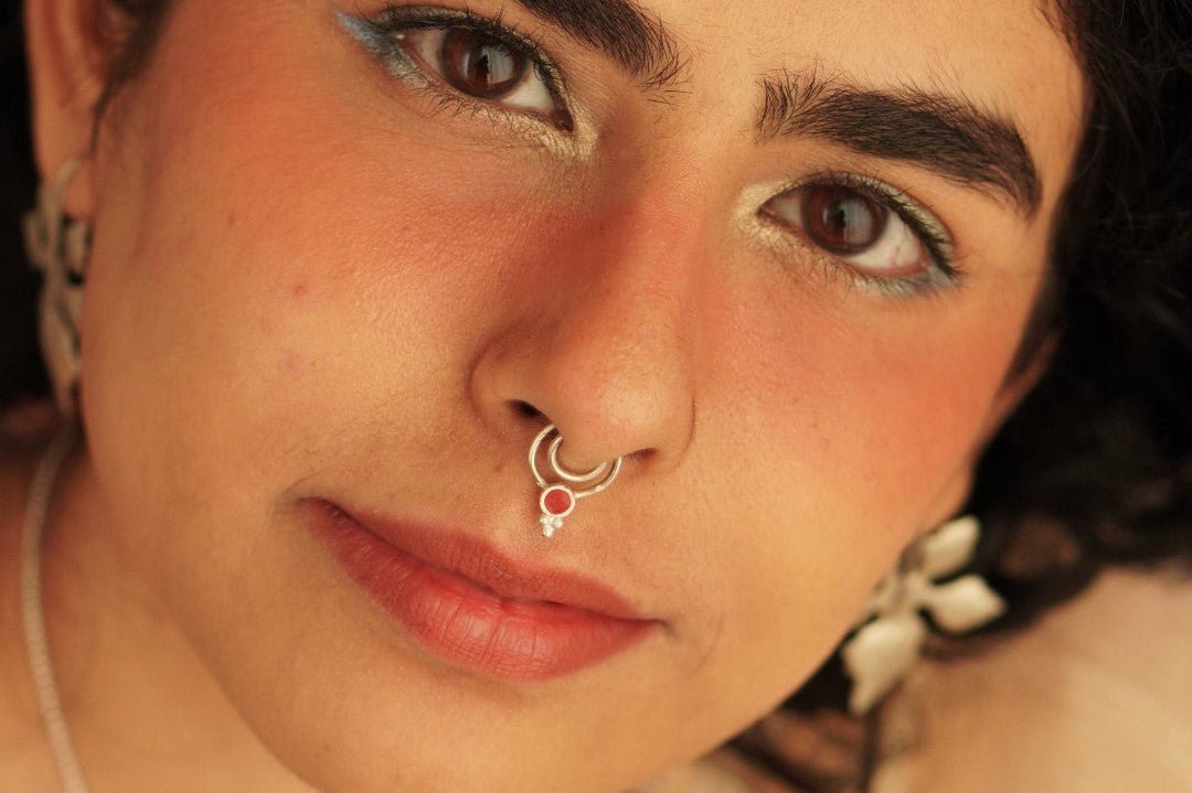 Septum Piercing Middle Of The Nose Piercing Septum Jewelry Shop