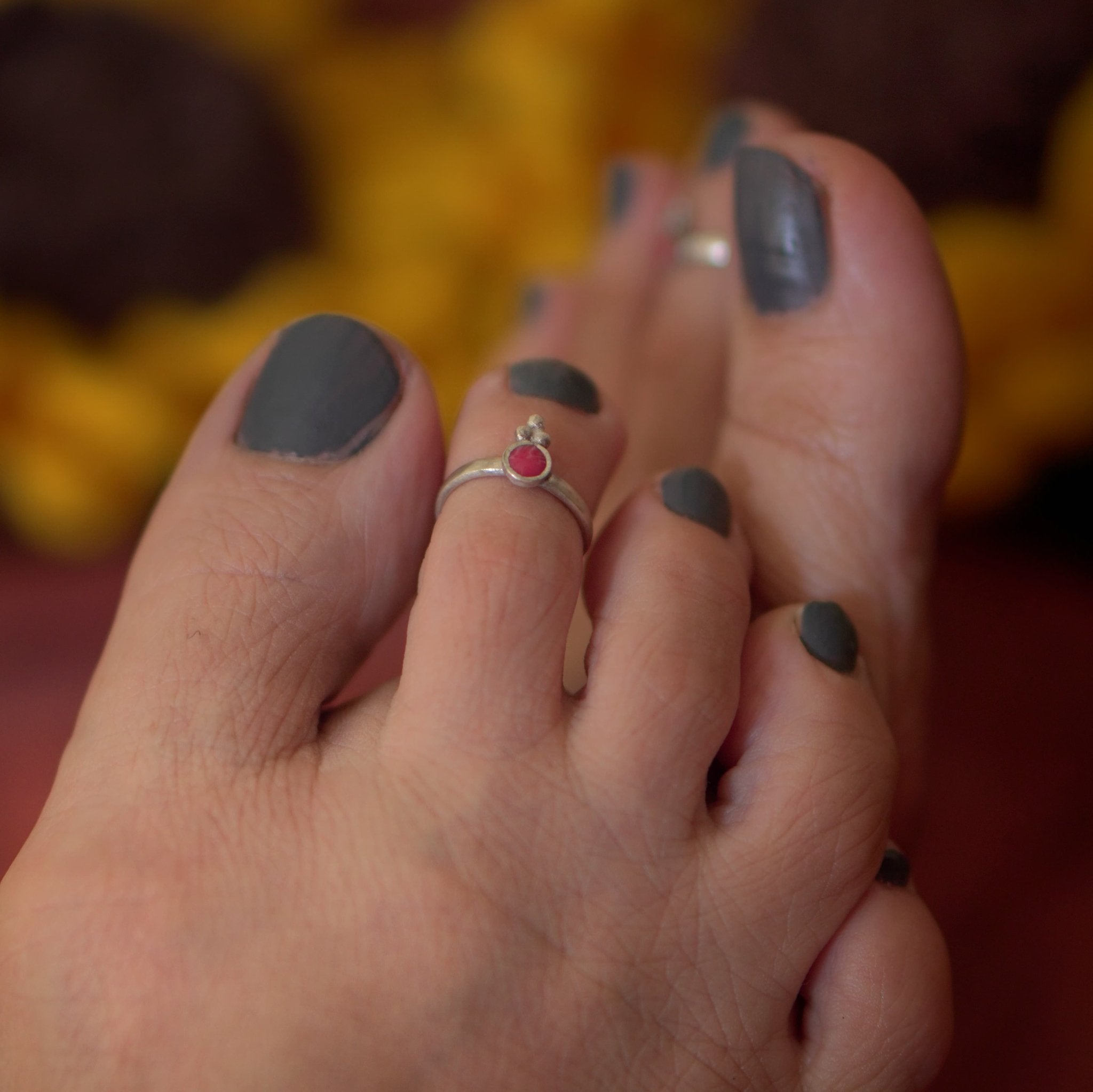 Bindu Toe Ring - Single Piece - Quirksmith