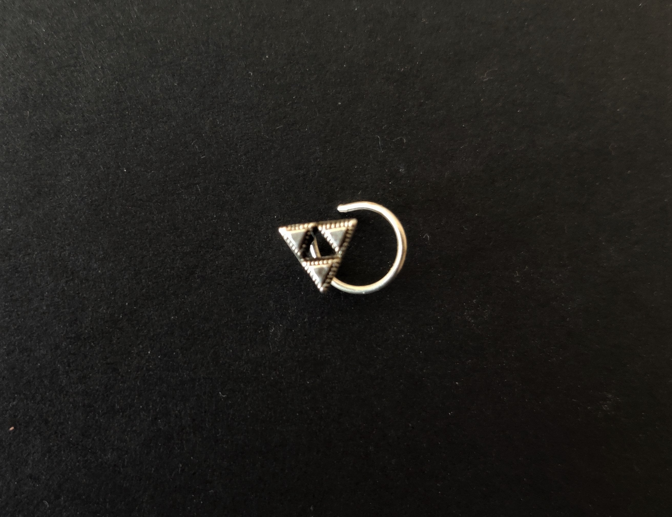 Buy latest trendy silver nosepin designs online - Quirksmith