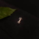 Bloom Dot Nosepin Stud - Wire - Quirksmith