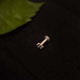 Bloom Dot Nosepin Stud - Wire - Quirksmith