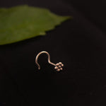Bloom Dot Nosepin Stud - Wire - Quirksmith