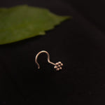 Bloom Dot Nosepin Stud - Wire - Quirksmith