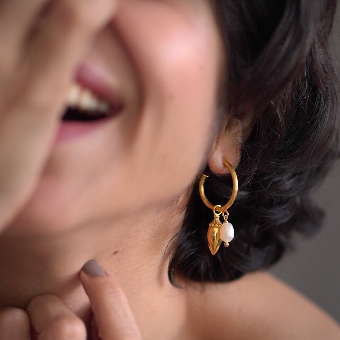 Blooming Tribe Hoops - Quirksmith