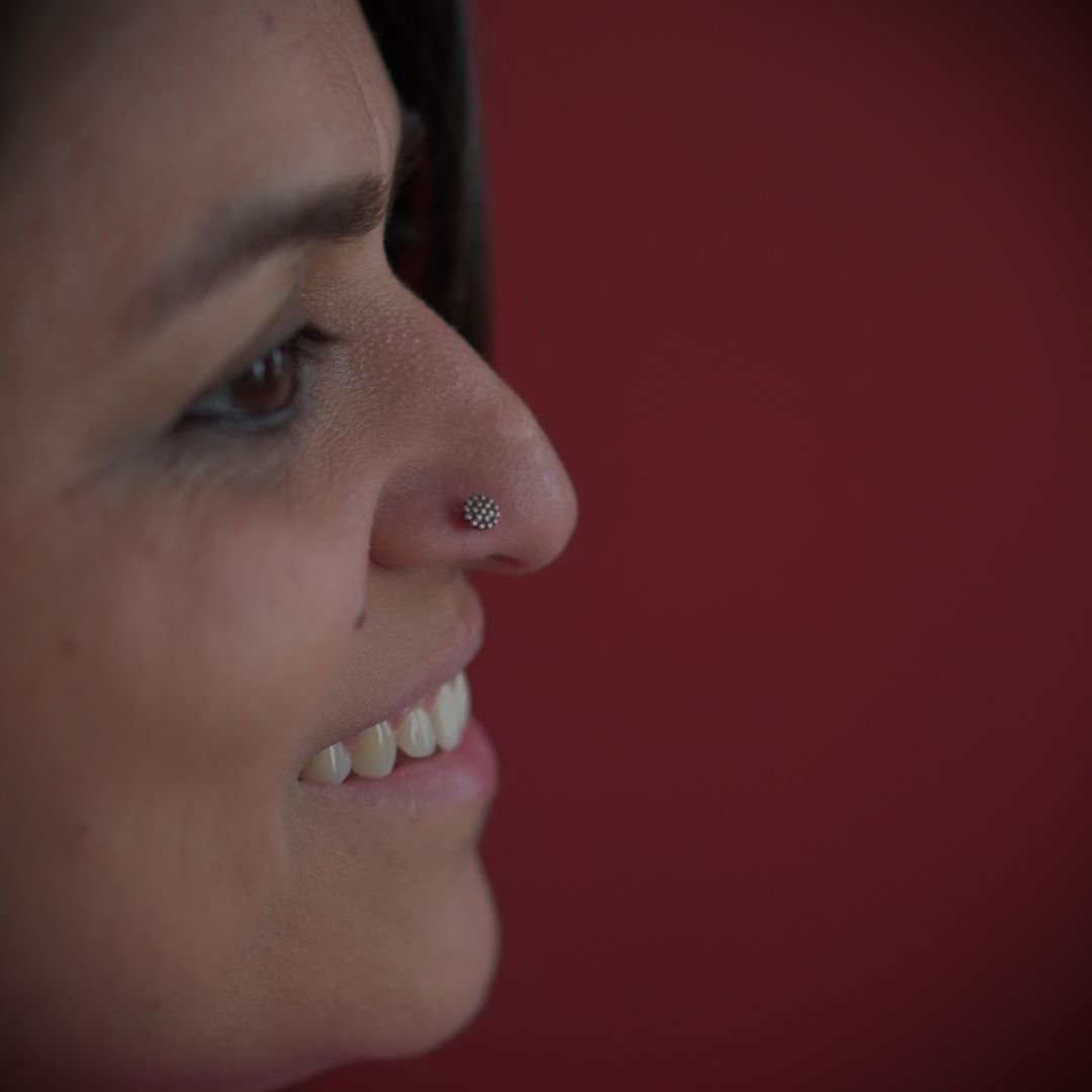 Bunch Floral Nosepin - Wire - Quirksmith