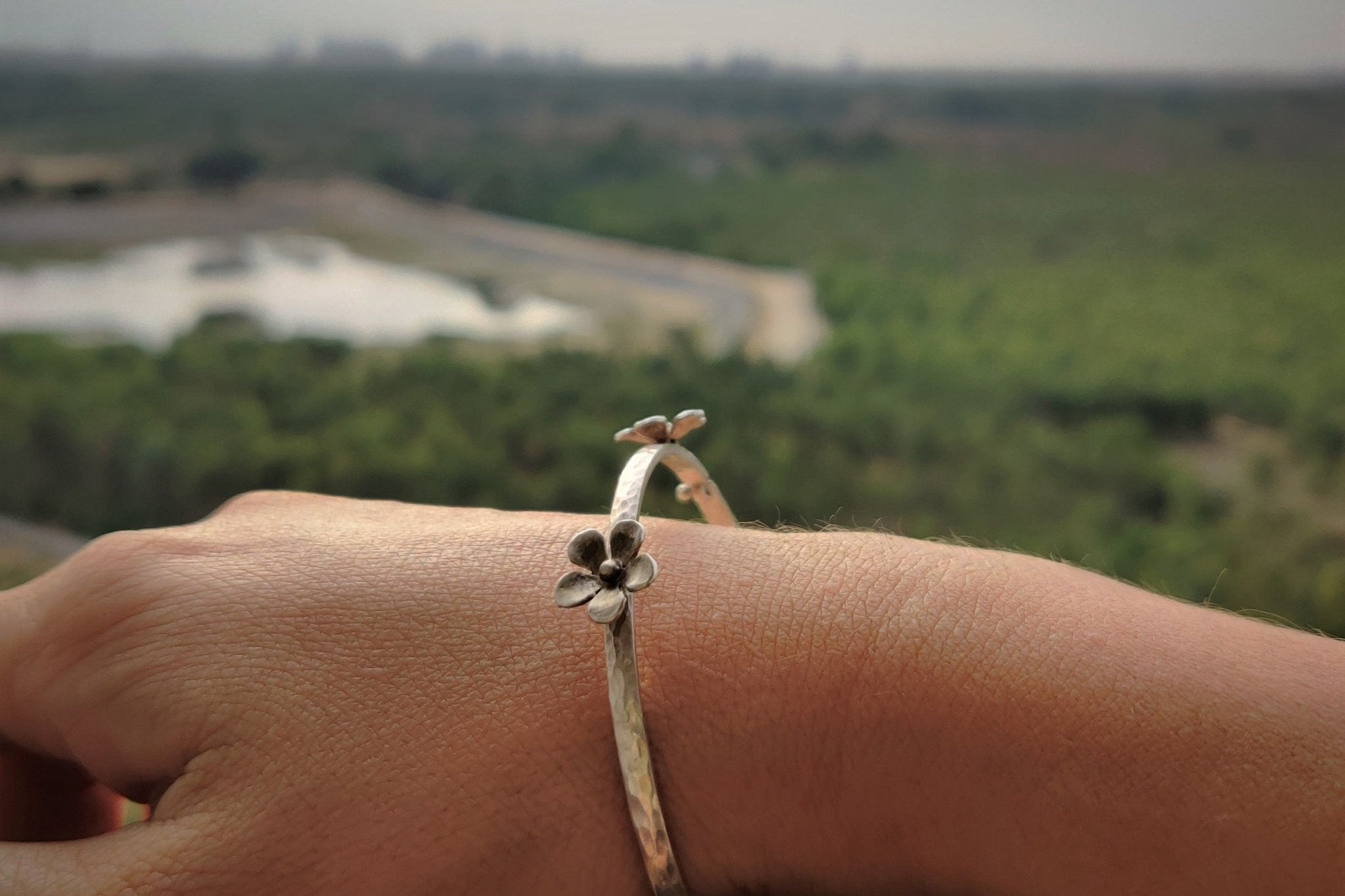 Buttercup Flower Bangle - Single - Quirksmith