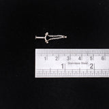 Chain drop Bugadi studs - Quirksmith