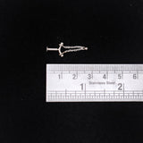 Chain drop Bugadi studs - Quirksmith