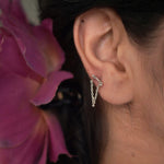 Chain drop Bugadi studs - Quirksmith