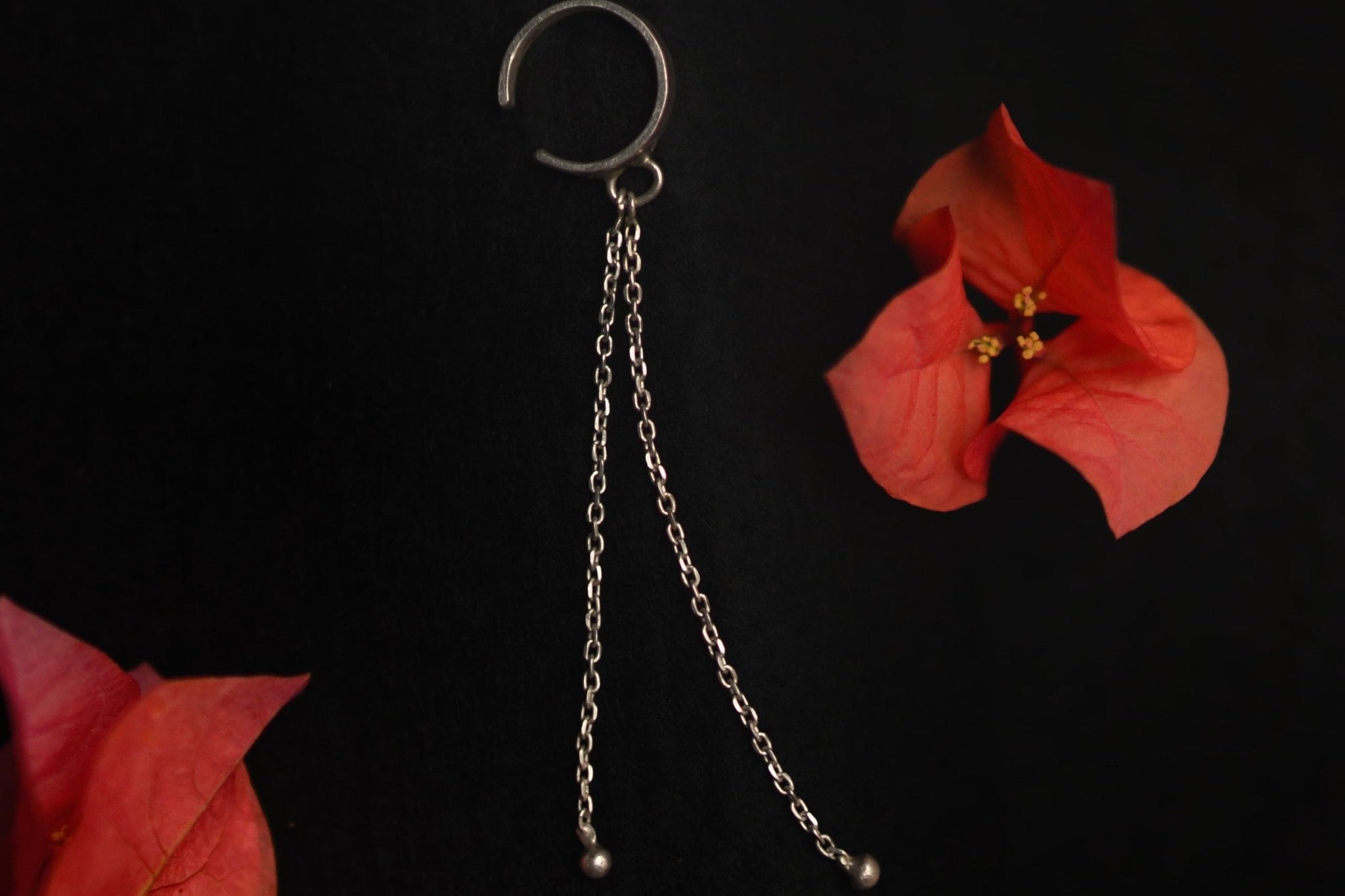 Chain Drop Earclip - Quirksmith