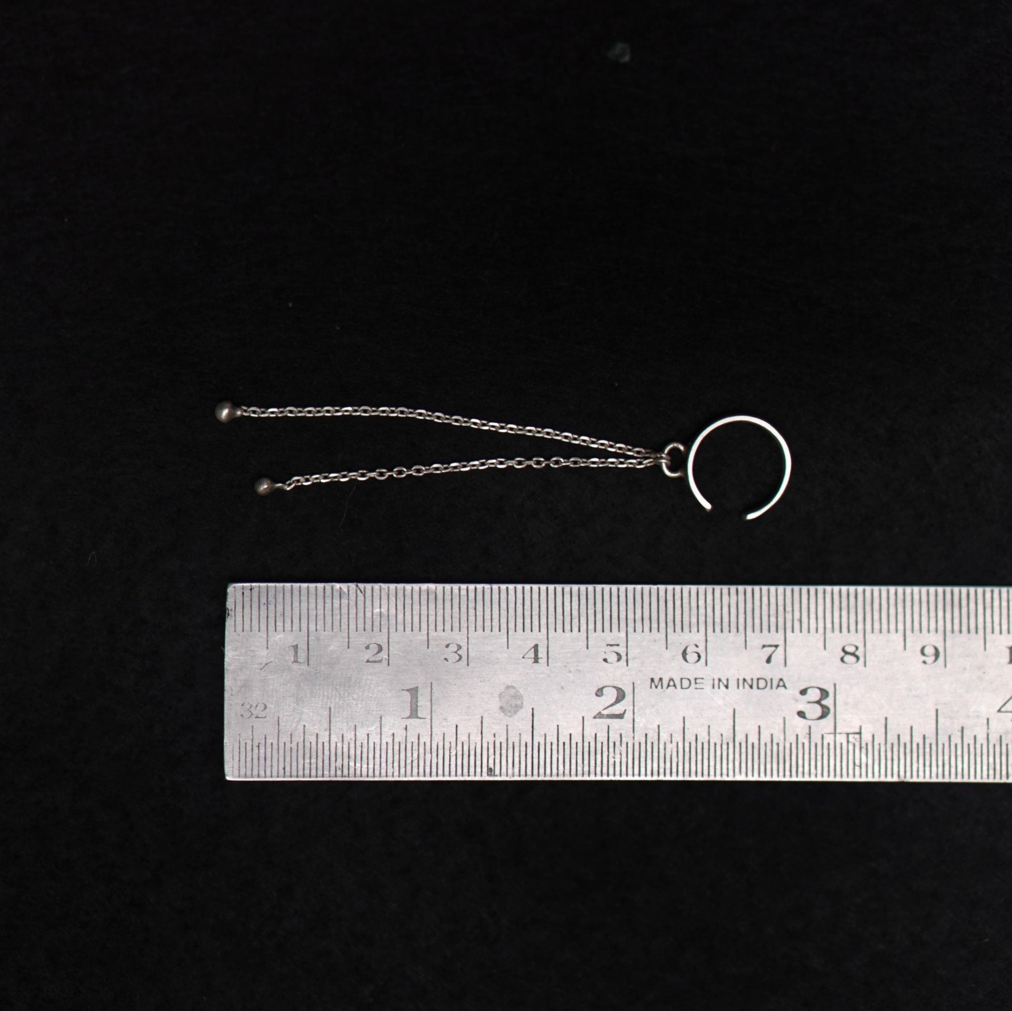 Chain Drop Earclip - Quirksmith
