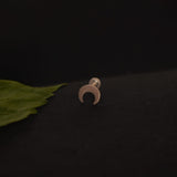 Chand Nosepin Stud - Wire - Quirksmith