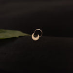 Chand Nosepin Stud - Wire - Quirksmith