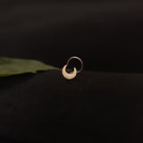 Chand Nosepin Stud - Wire - Quirksmith