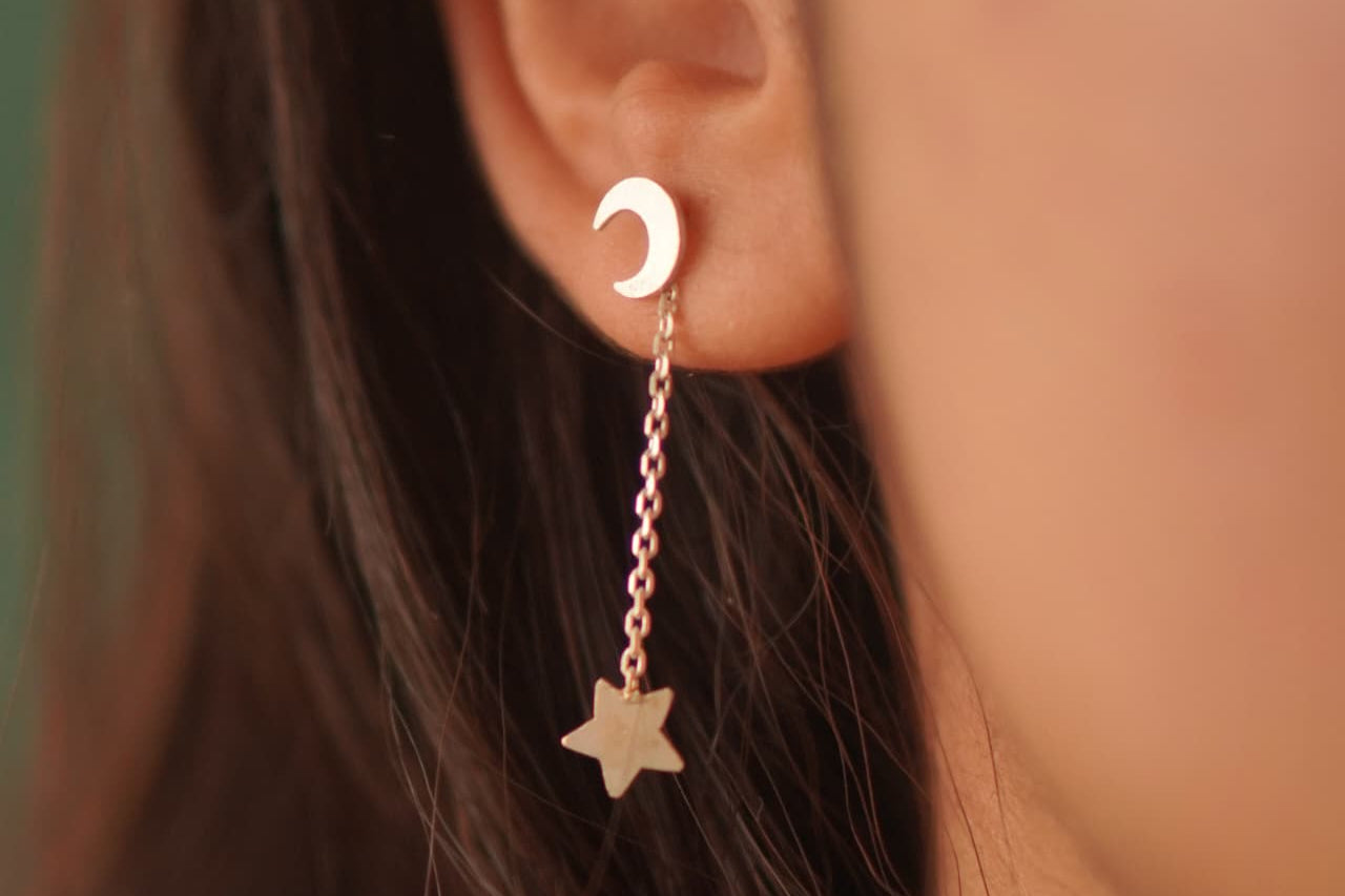 Chand Tara Drop Earrings - Quirksmith