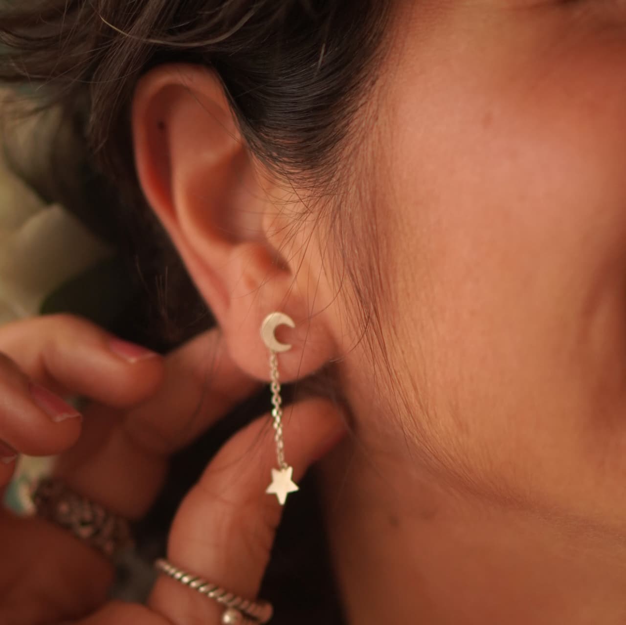 Chand Tara Drop Earrings - Quirksmith