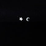 Chand Tara Silver Studs - Quirksmith
