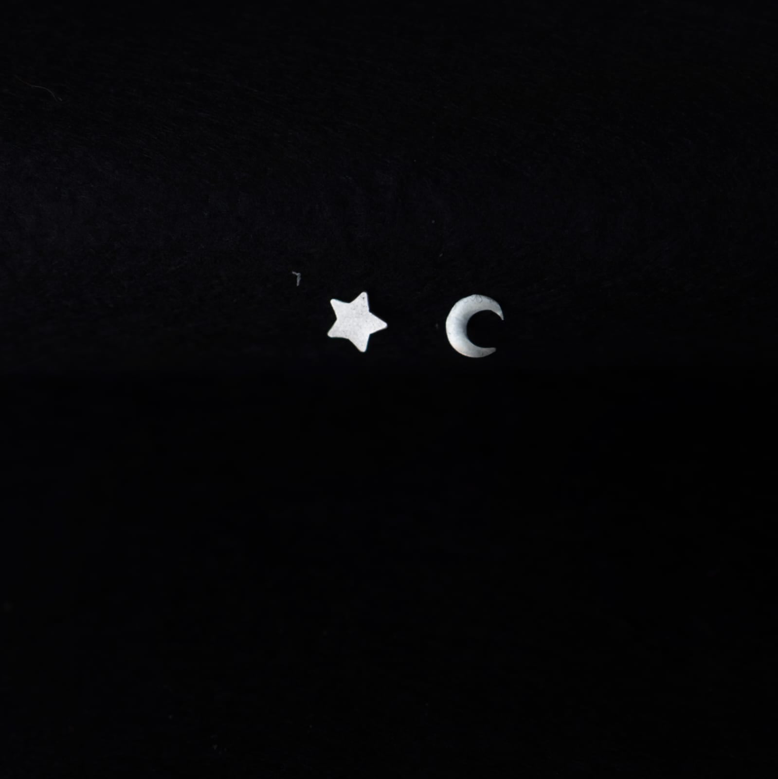 Chand Tara Silver Studs - Quirksmith