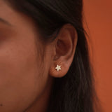 Chand Tara Silver Studs - Quirksmith