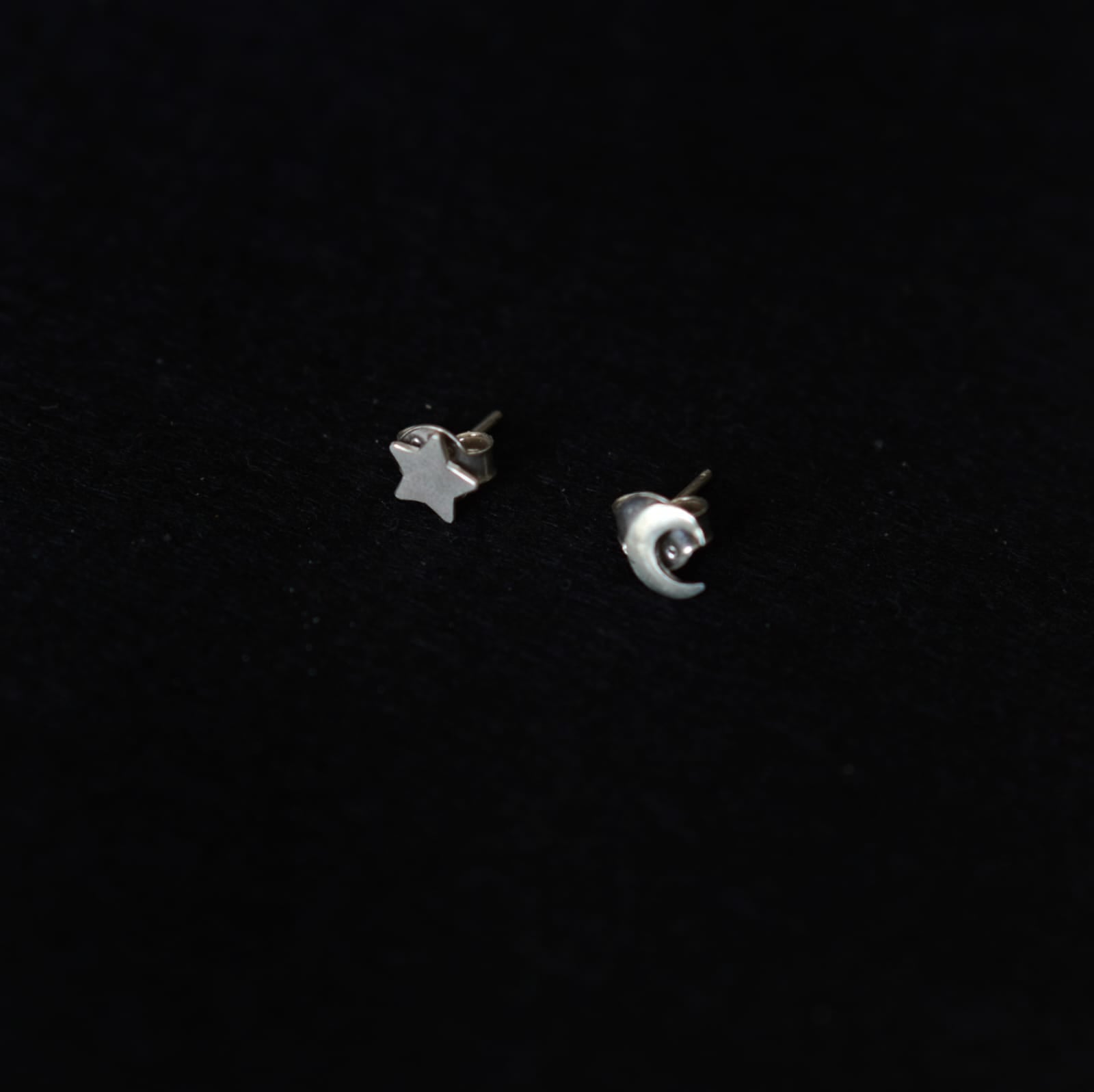 Chand Tara Silver Studs - Quirksmith